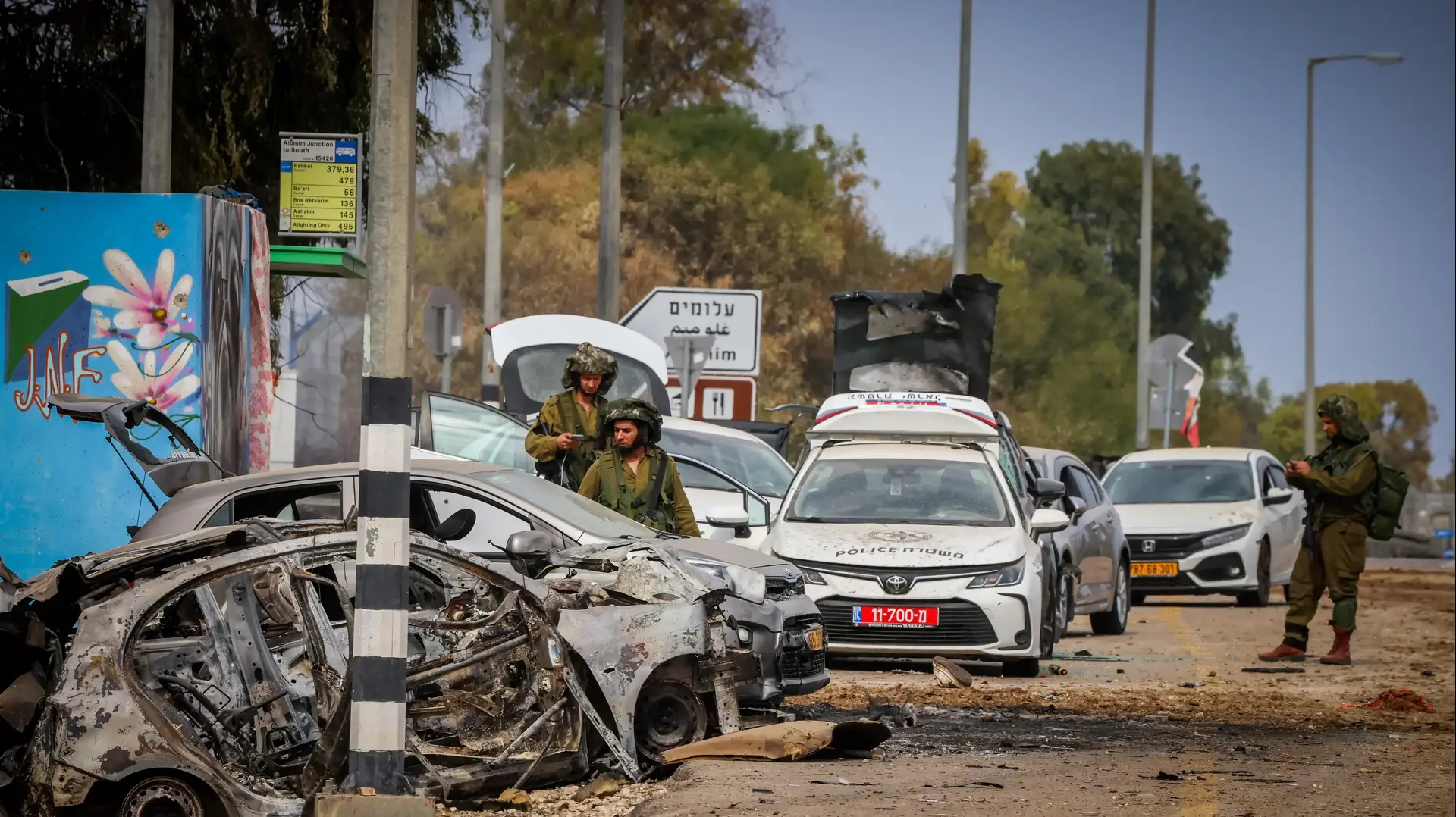 קיבוץ עלומים, 9 באוקטובר 2023