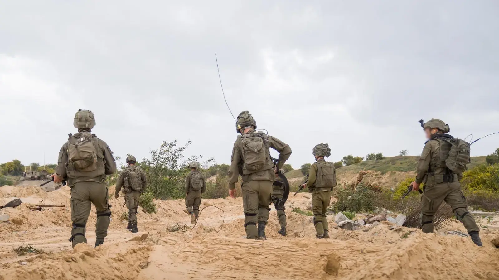 כוחות צה"ל בפעילות קרקעית בצפון רצועת עזה, 20 במרץ 2025