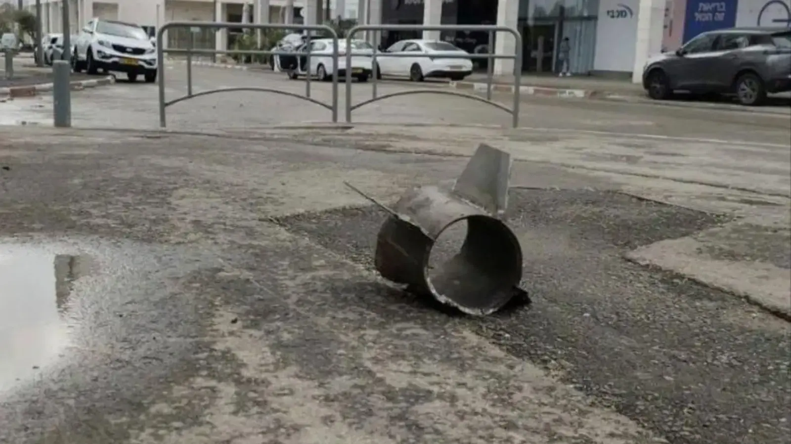 רסיס משיגור מרצועת עזה, ראשון לציון