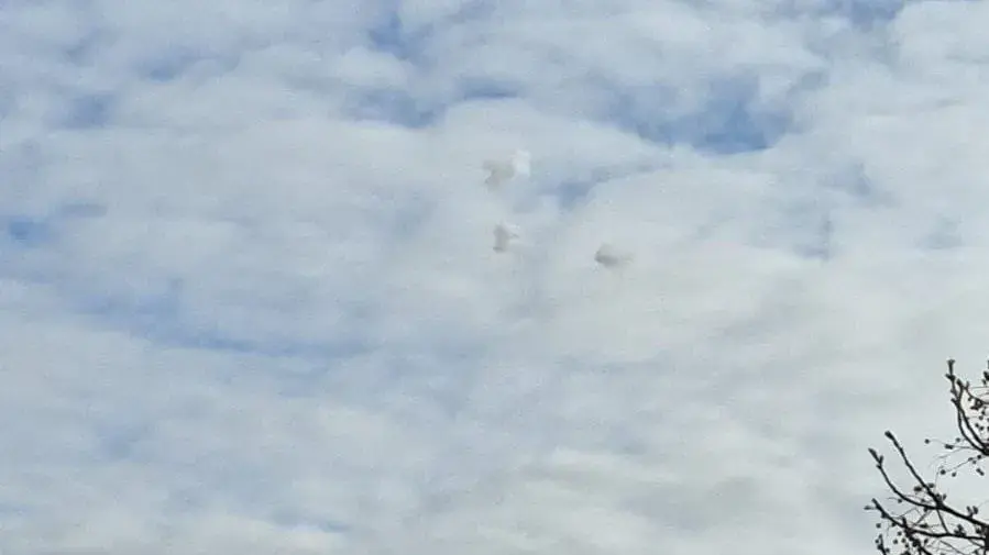 יירוטים בשמי מטולה בעקבות ירי מלבנון יירוטים בשמי מטולה בעקבות ירי מלבנון