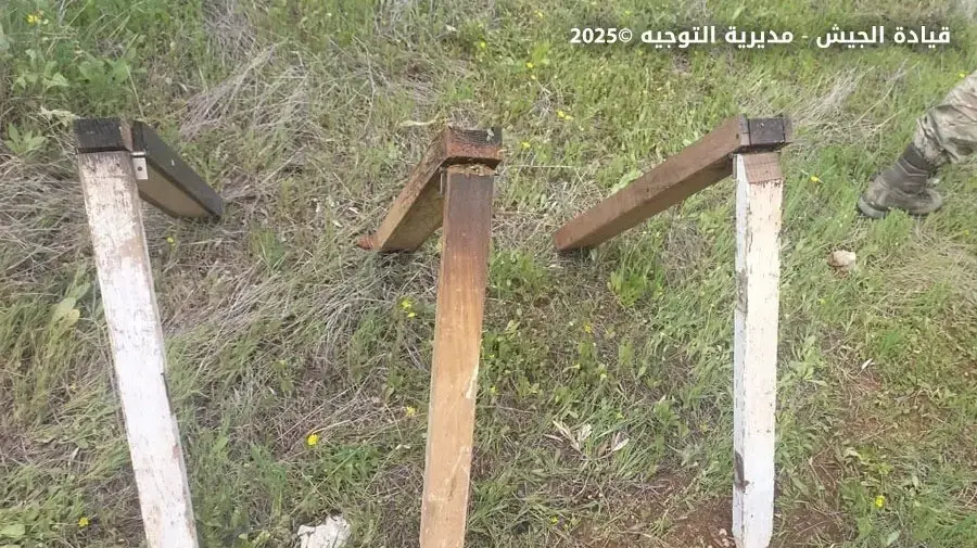 צבא לבנון איתר את קני השיגור מהם נורו הטילים לישראל צבא לבנון איתר את קני השיגור מהם נורו הטילים לישראל