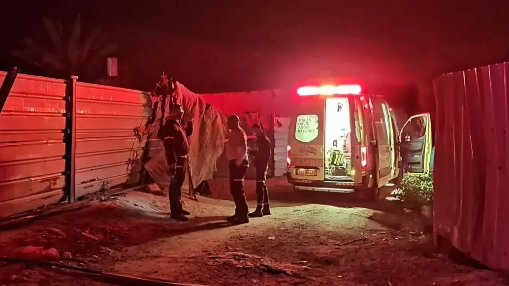 זירת הרצח של הצעירה בפזורה סמוך לדימונה זירת הרצח של הצעירה בפזורה סמוך לדימונה