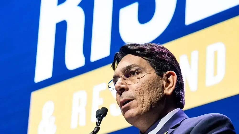 שגריר ישראל באו"ם דני דנון בכנס הסטודנטים נגד אנטישמיות בניו ירוק שגריר ישראל באו"ם דני דנון בכנס הסטודנטים נגד אנטישמיות בניו ירוק