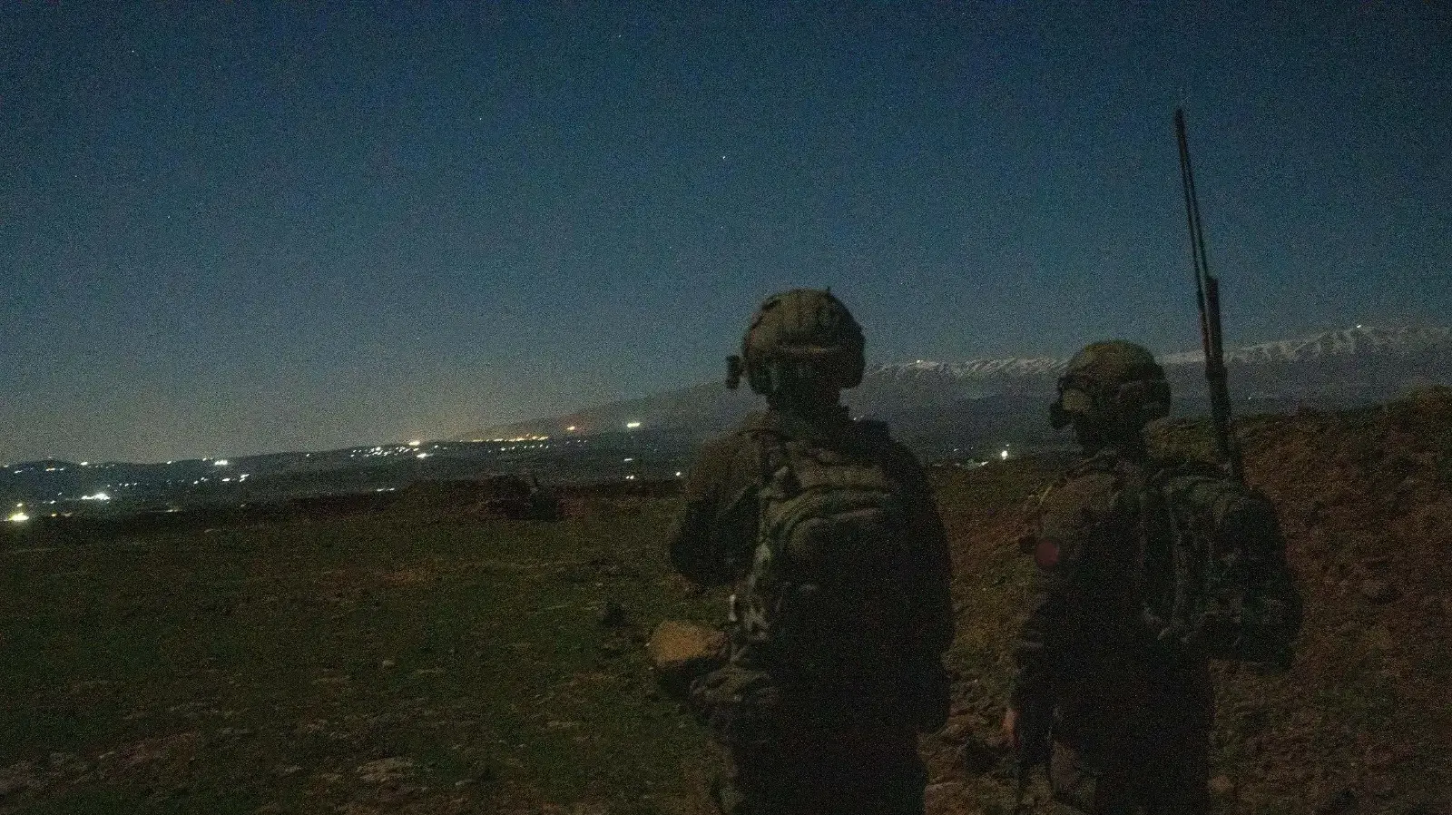 תיעוד הפשיטה הלילית של כוחות צוות הקרב של חטיבת הצנחנים, סוריה, מרץ 2025