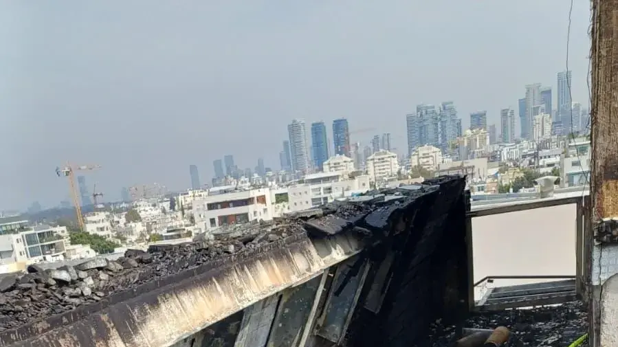 מלון אלכסנדר לאחר השריפה, תל אביב יפו, 25 במרץ 2025 מלון אלכסנדר לאחר השריפה, תל אביב יפו, 25 במרץ 2025