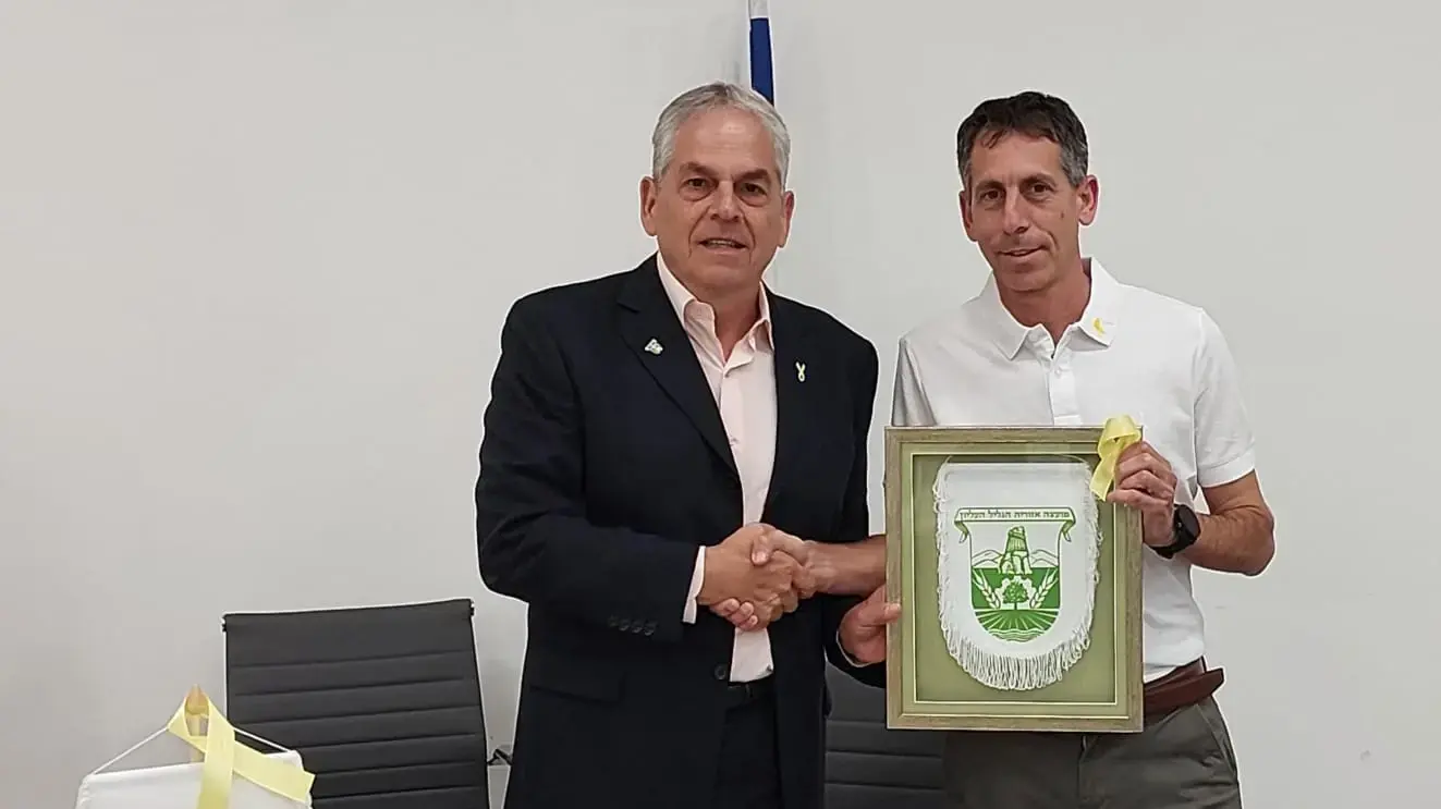 אסף לנלגבן נכנס לתפקיד ראש המועצה האזורית הגליל העליון: "נוביל את שיקום האזור ונחזור מהר לעסוק בפיתוח ובצמיחה