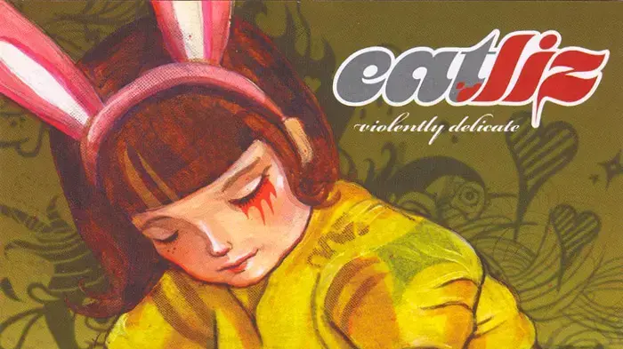 עטיפת האלבום Violently Delicate של אטליז