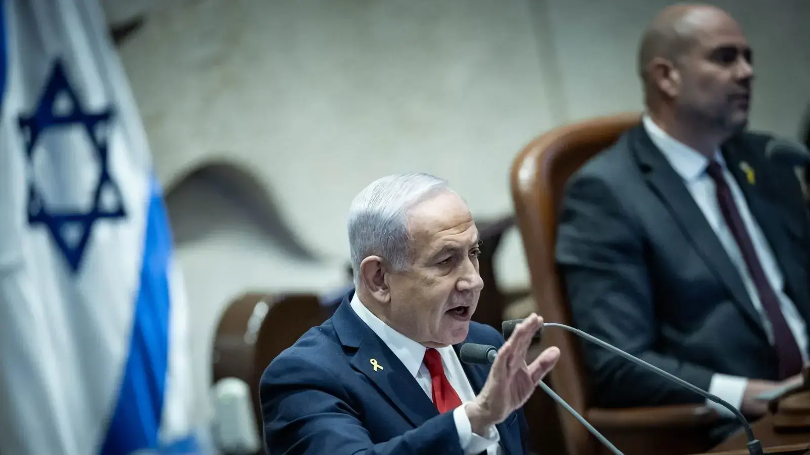 רה"מ בנימין נתניהו, דיון 40 חתימות, כנסת, 26 במרץ 2025 רה"מ בנימין נתניהו, דיון 40 חתימות, כנסת, 26 במרץ 2025