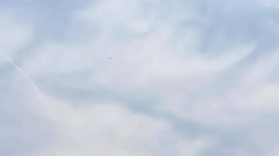 תמונה עזתית מהשיגור האחרון מרצועת עזה לעבר שטח ישראל, 26 במרץ 2025 תמונה עזתית מהשיגור האחרון מרצועת עזה לעבר שטח ישראל, 26 במרץ 2025