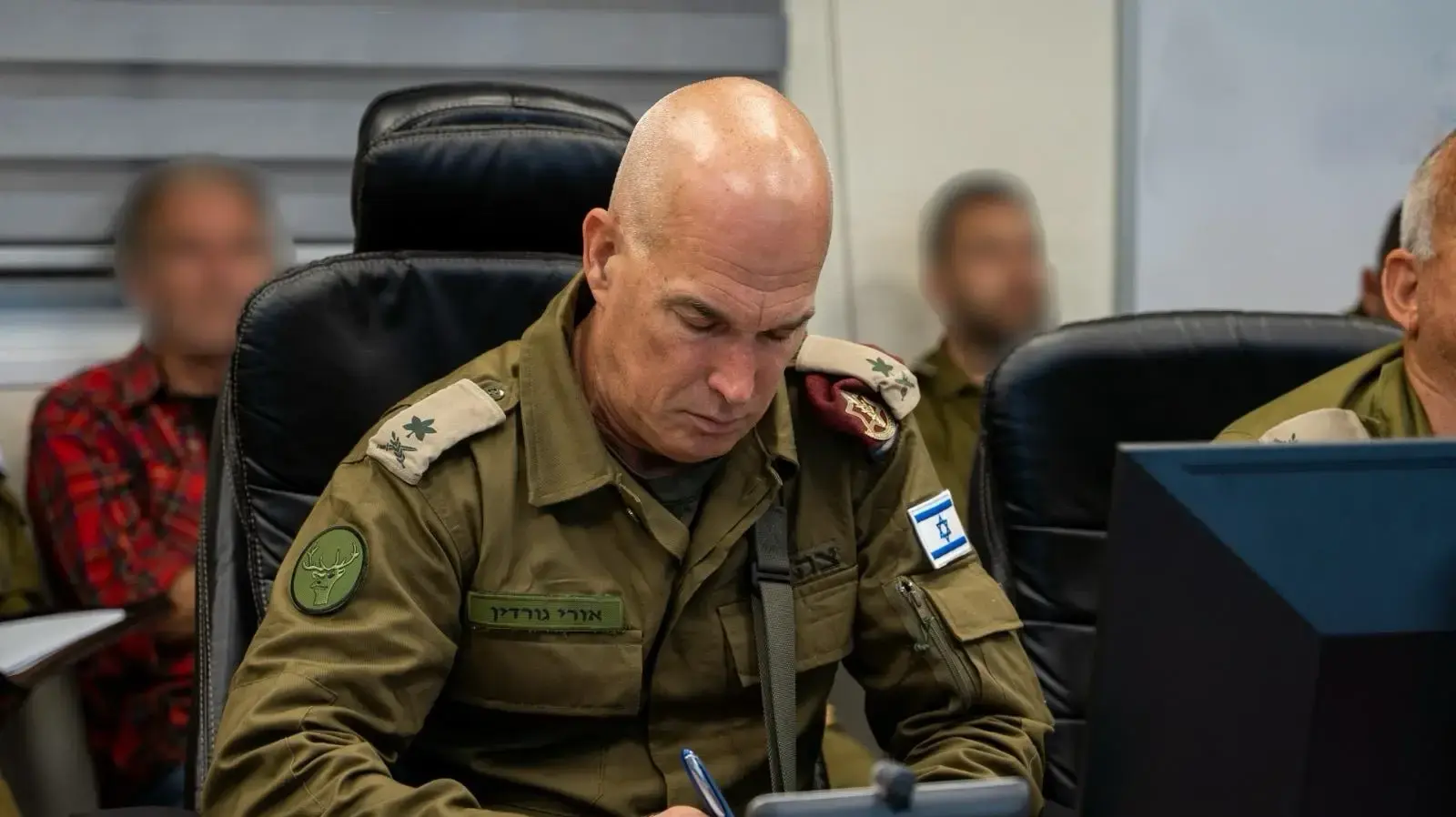 תרגיל דו אוגדתי רחב היקף בפיקוד הצפון, בנוכחות מפקד פיקוד הצפון, אלוף אורי גורדין, 26 במרץ 2025