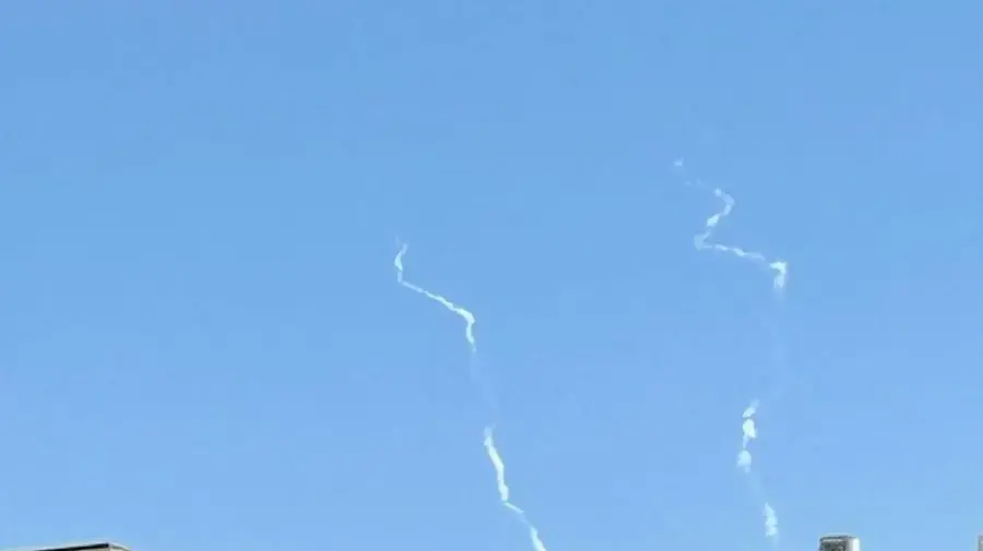 יירוטים בתל אביב בעקבות שיגר טיל מתימן, 27 במרץ 2025 יירוטים בתל אביב בעקבות שיגר טיל מתימן, 27 במרץ 2025