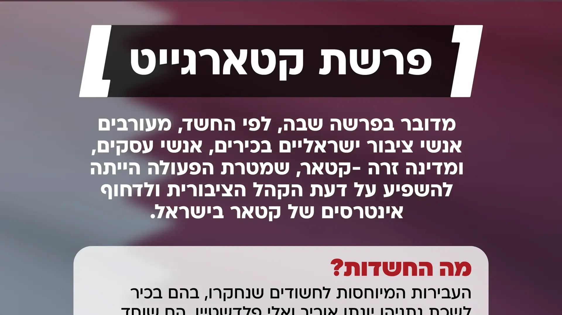 פרשת קטארגייט פרשת קטארגייט