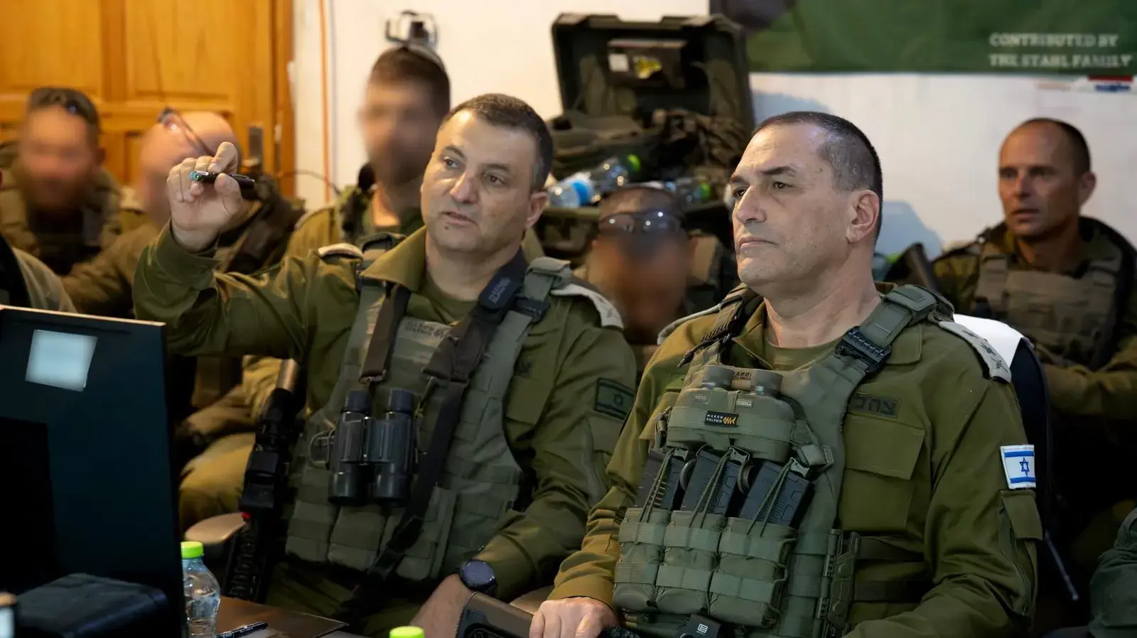 הרמטכ״ל ומפקד פיקוד הדרום בסיור ברצועת עזה