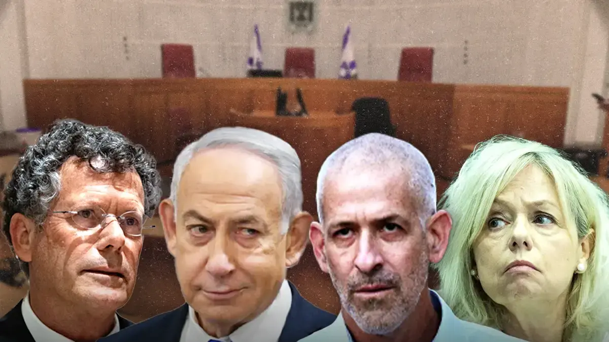 בנימין נתניהו, רונן בר, יצחק עמית, גלי בהרב מיארה