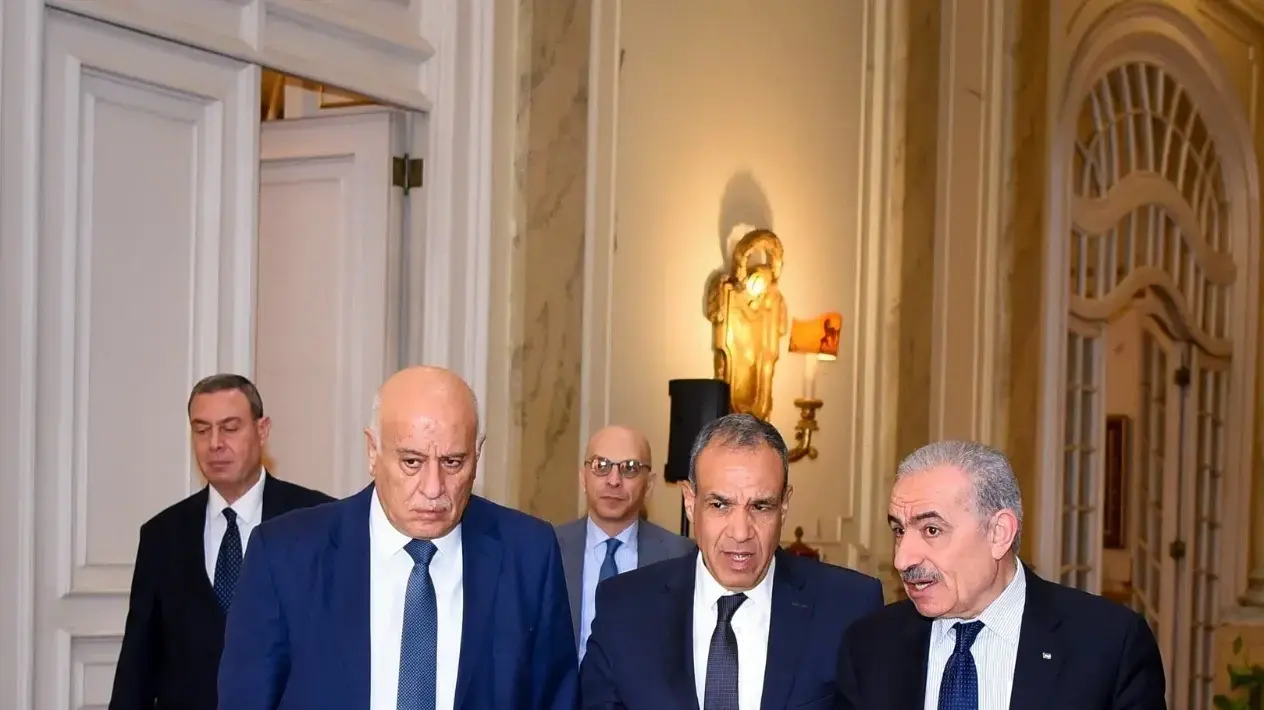 פגישת שר החוץ המצרי ומשלחת תנועת הפת"ח, 5 באפריל 2025 פגישת שר החוץ המצרי ומשלחת תנועת הפת"ח, 5 באפריל 2025
