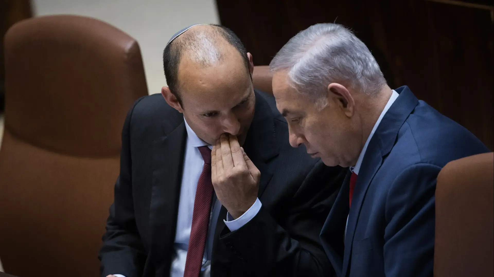 בנימין נתניהו, נפתלי בנט, 13 במרץ 2018 בנימין נתניהו, נפתלי בנט, 13 במרץ 2018