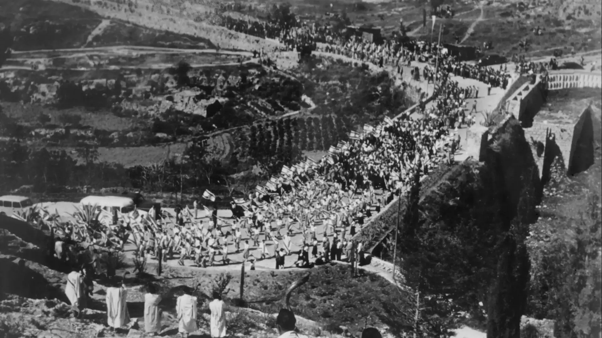 ירושלים העליה להר ציון פסח, ארכיון קקל 1958 ירושלים העליה להר ציון פסח, ארכיון קקל 1958