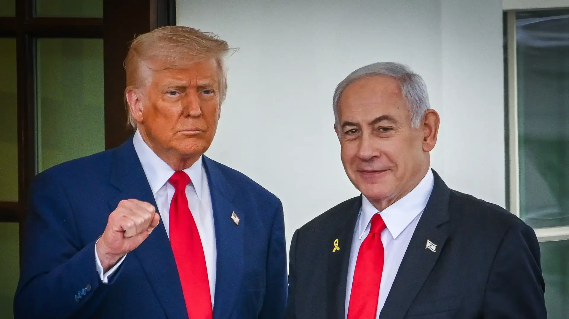 פגישת רה"מ בנימין נתניהו עם נשיא ארה"ב דונלד טראמפ, הבית הלבן, 7 באפריל 2025 פגישת רה"מ בנימין נתניהו עם נשיא ארה"ב דונלד טראמפ, הבית הלבן, 7 באפריל 2025