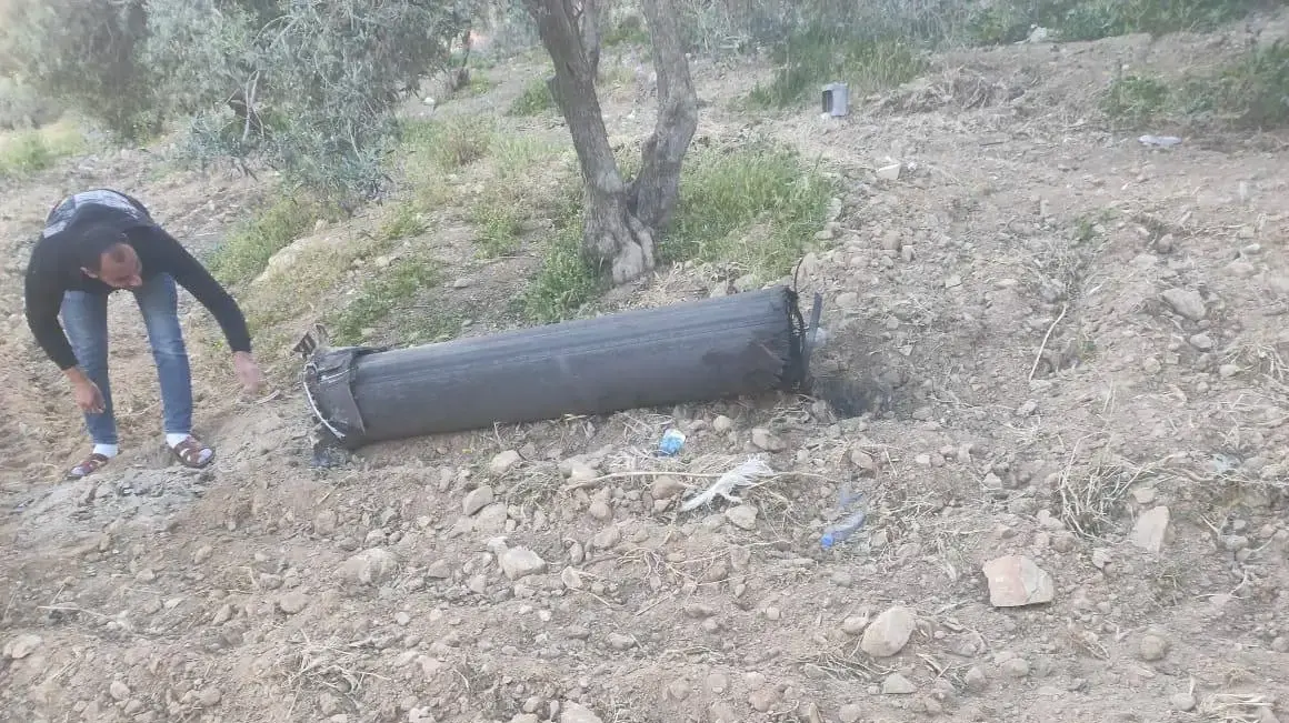 רסיס טילי תימן נמצאו בארץ רסיס טילי תימן נמצאו בארץ
