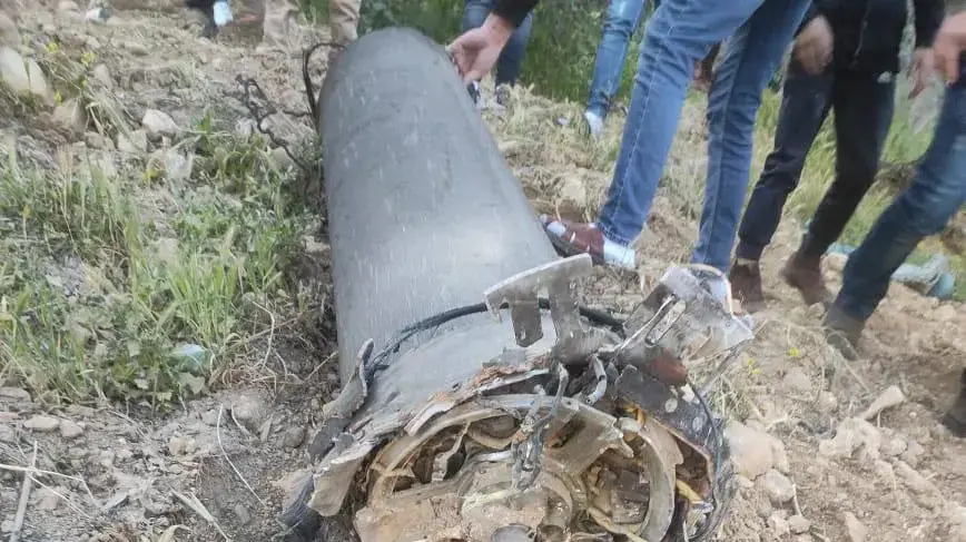 רסיס טילי תימן נמצאו בארץ רסיס טילי תימן נמצאו בארץ