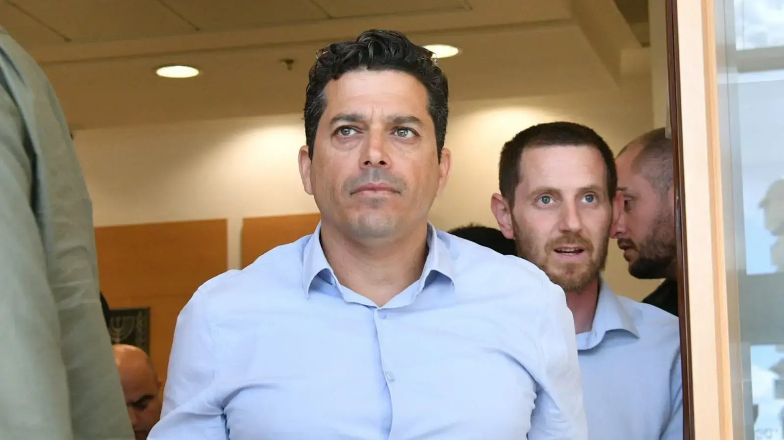 השר עמיחי שיקלי, בפרשת מעצרו של איש השב"כ, בימ"ש מחוזי לוד, 15 באפריל 2025 השר עמיחי שיקלי, בפרשת מעצרו של איש השב"כ, בימ"ש מחוזי לוד, 15 באפריל 2025