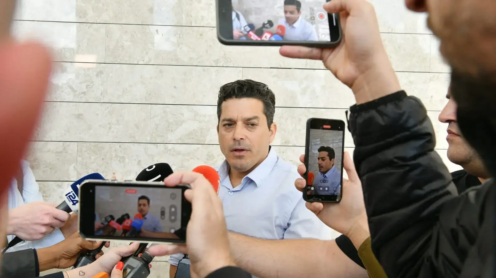 השר עמיחי שיקלי, בפרשת מעצרו של איש השב"כ, בימ"ש מחוזי לוד, 15 באפריל 2025 השר עמיחי שיקלי, בפרשת מעצרו של איש השב"כ, בימ"ש מחוזי לוד, 15 באפריל 2025