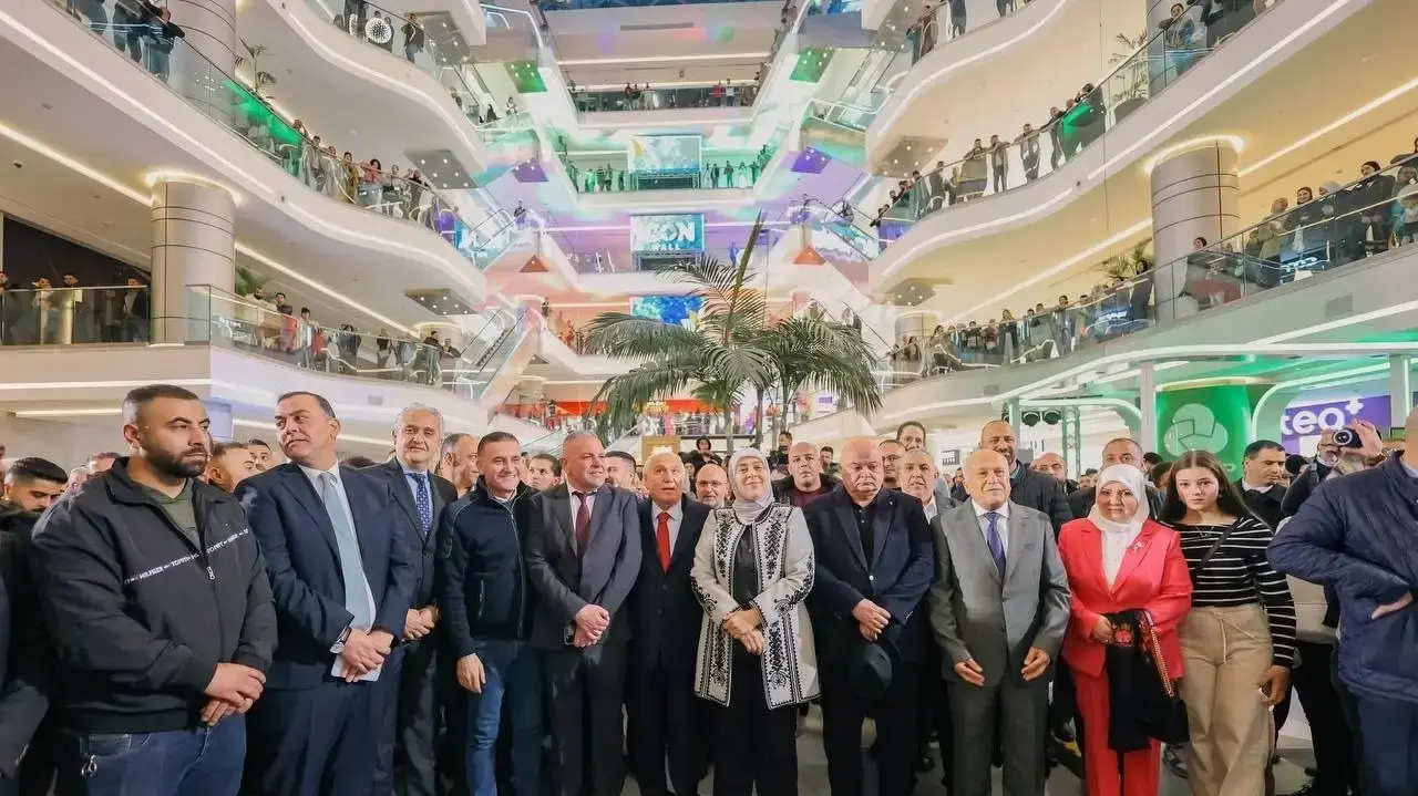 קניון נפתח ברמאללה. 17 באפריל 2025 קניון נפתח ברמאללה. 17 באפריל 2025