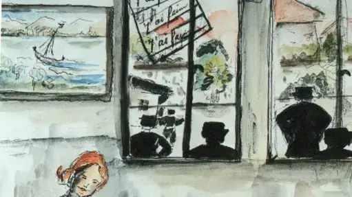 ציוריה של פאני בן עמי, ניצולת שואה מצרפת. 17 באפריל 2025 ציוריה של פאני בן עמי, ניצולת שואה מצרפת. 17 באפריל 2025