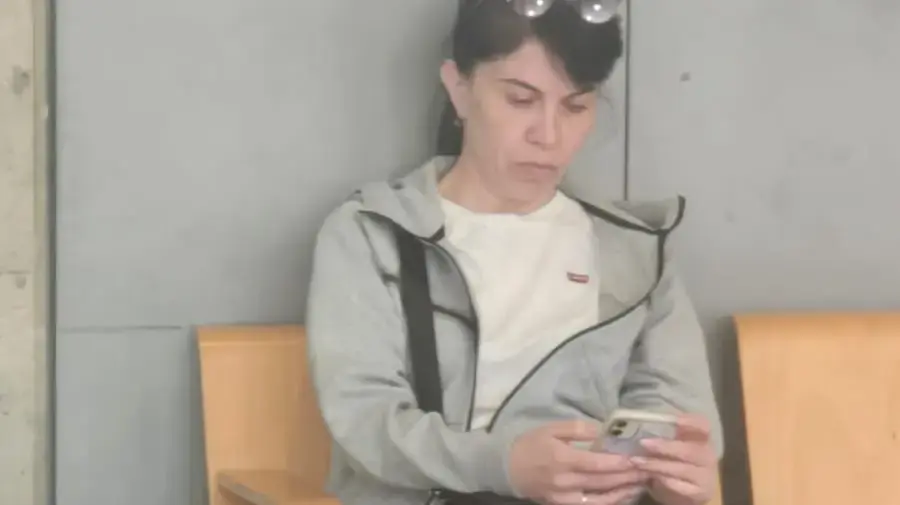 עוזרת הגננת ילנה לוקש טרם הקראת גזר הדין עוזרת הגננת ילנה לוקש טרם הקראת גזר הדין