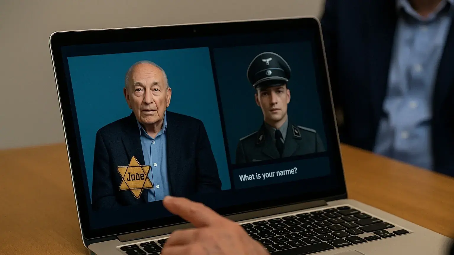 עדים וירטואליים מול צ'אט בוט נאצי עדים וירטואליים מול צ'אט בוט נאצי