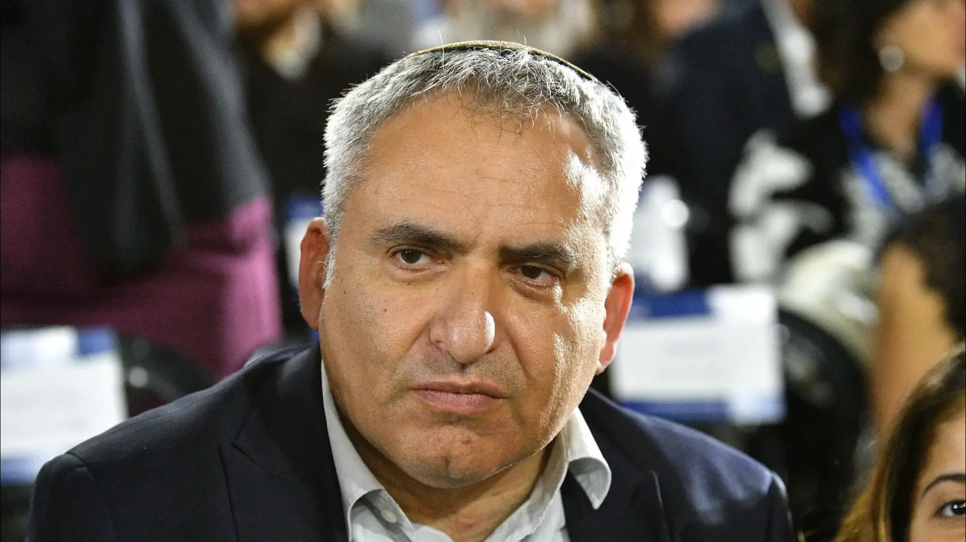 זאב אלקין, טקס יום השואה, יד ושם, 23 באפריל 2025 זאב אלקין, טקס יום השואה, יד ושם, 23 באפריל 2025