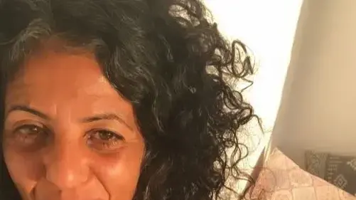 זירוע האירוע בה גופת אישה נמצאה בחצר בית בחדרה זירוע האירוע בה גופת אישה נמצאה בחצר בית בחדרה