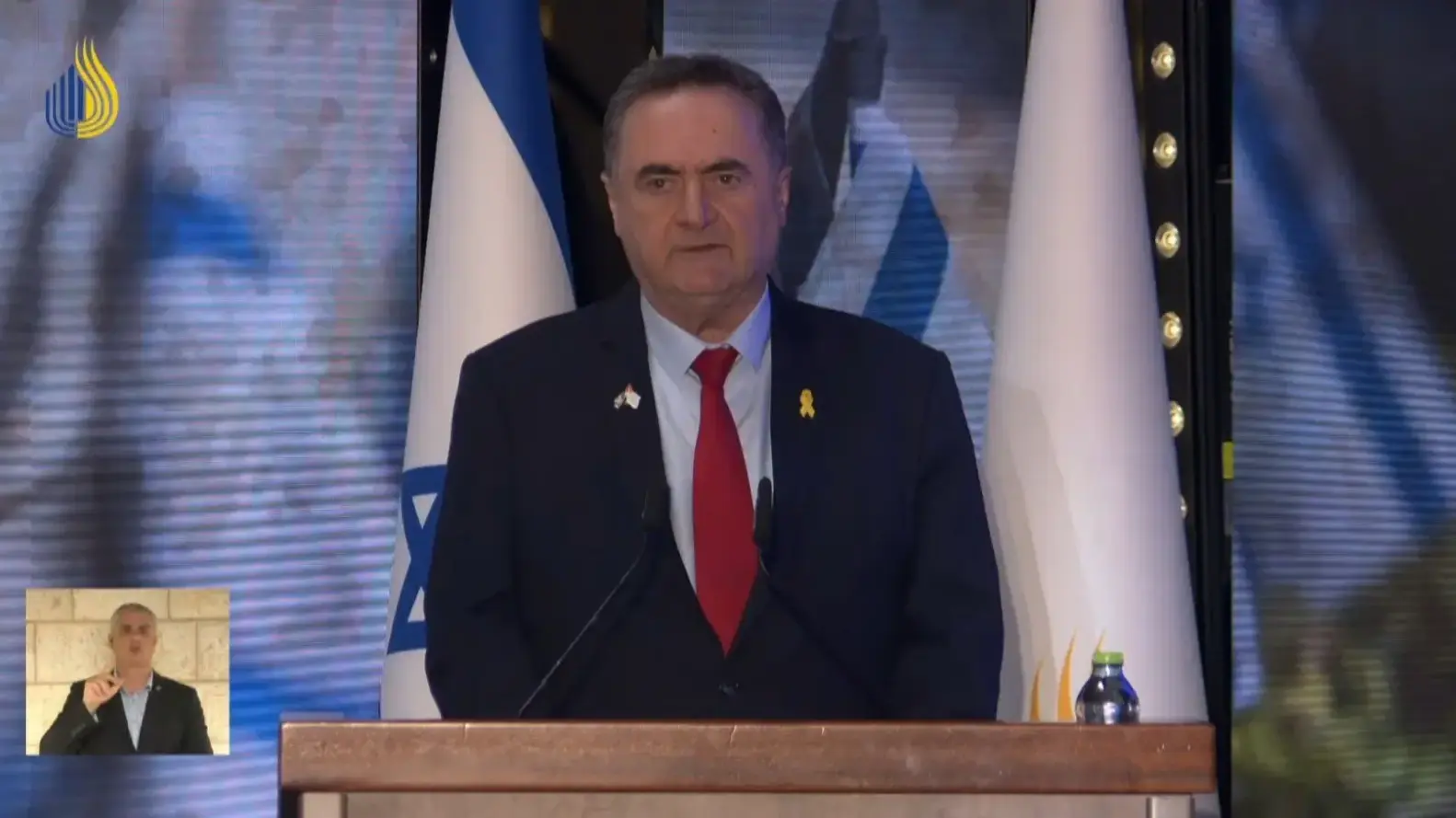שר הביטחון ישראל כ"ץ, מעמד הקראת שמות חללי מערכות ישראל, היכל הזיכרון בהר הרצל, 30 באפריל 2025 שר הביטחון ישראל כ"ץ, מעמד הקראת שמות חללי מערכות ישראל, היכל הזיכרון בהר הרצל, 30 באפריל 2025