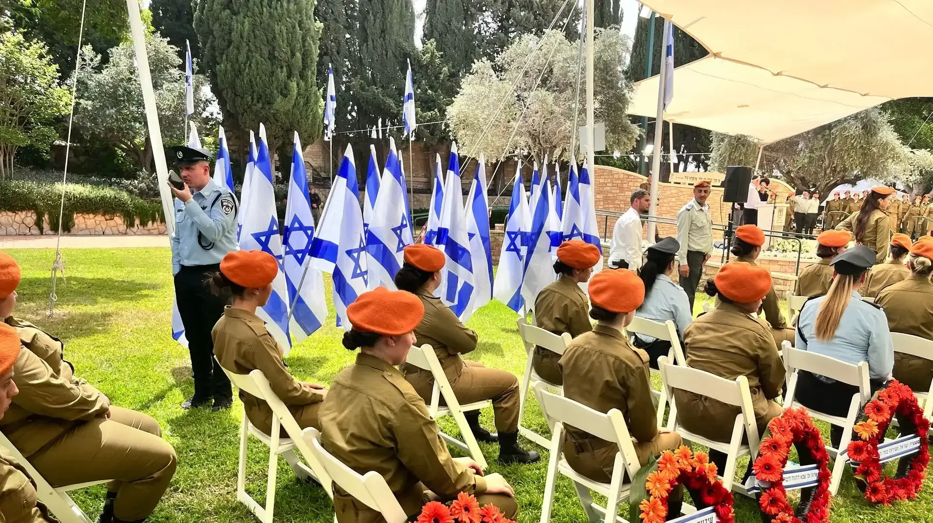 טקס יום הזיכרון לחללי צה"ל, בית העלמין הצבאי קריית שאול, 30 באפריל 2025 טקס יום הזיכרון לחללי צה"ל, בית העלמין הצבאי קריית שאול, 30 באפריל 2025
