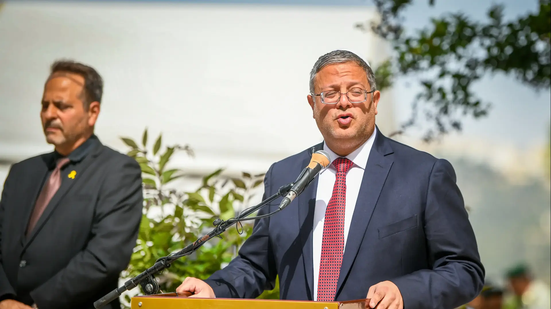 איתמר בן גביר, טקס יום הזיכרון לחללי המשטרה בהשתתפות , החלקה המשטרתית , הר הרצל איתמר בן גביר, טקס יום הזיכרון לחללי המשטרה בהשתתפות , החלקה המשטרתית , הר הרצל