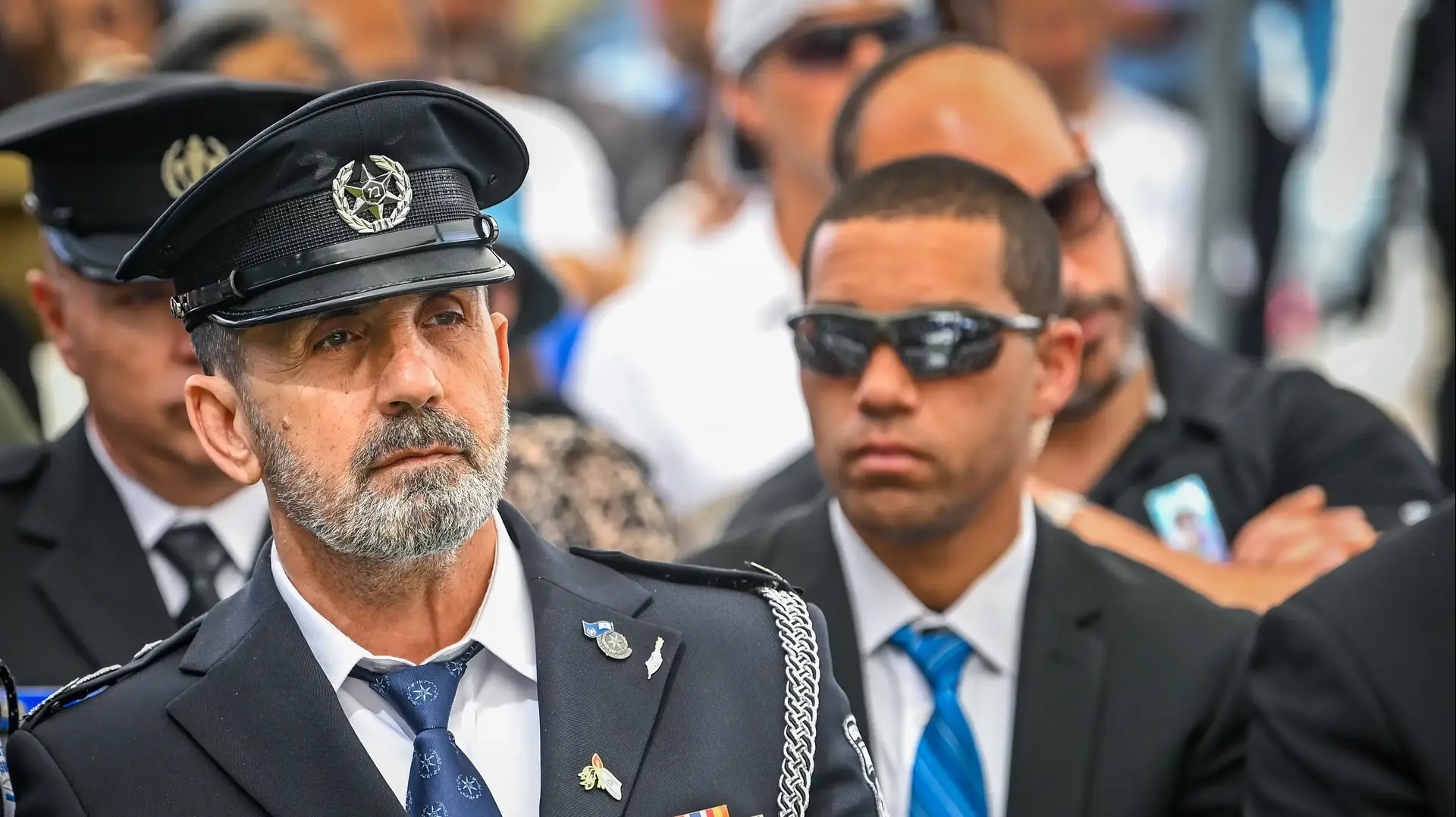 מפכ"ל המשטרה דני לוי , טקס יום הזיכרון לחללי המשטרה בהשתתפות , החלקה המשטרתית , הר הרצל מפכ"ל המשטרה דני לוי , טקס יום הזיכרון לחללי המשטרה בהשתתפות , החלקה המשטרתית , הר הרצל