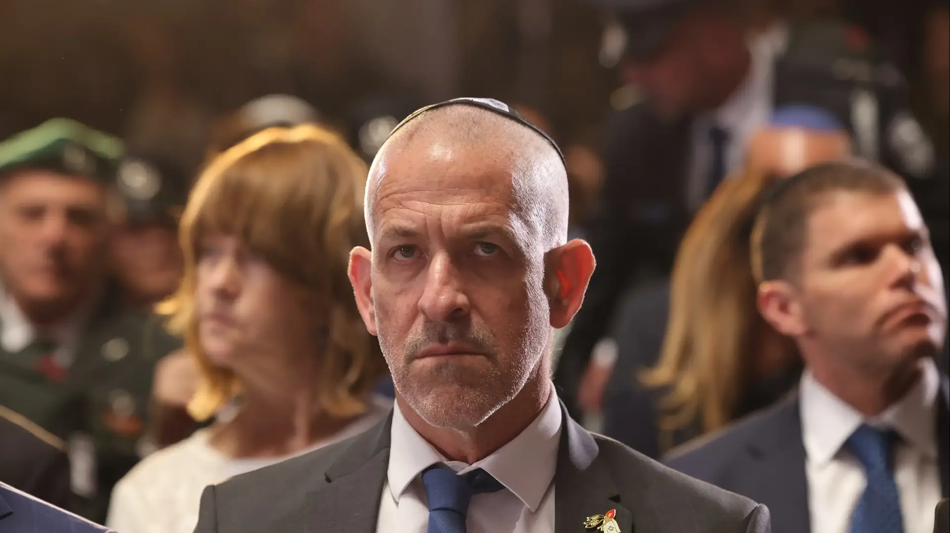 רונן בר ראש השב"כ, טקס הזיכרון לחללי צה"ל, הר הרצל, 30 באפריל 2025 רונן בר ראש השב"כ, טקס הזיכרון לחללי צה"ל, הר הרצל, 30 באפריל 2025
