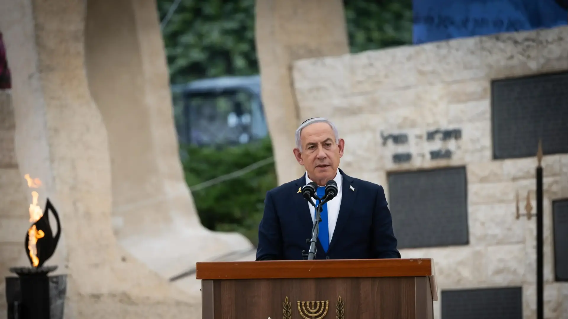 רה"מ בנימין נתניהו,טקס הזיכרון לחללי פעולות האיבה, הר הרצל 30 באפריל 2025 רה"מ בנימין נתניהו,טקס הזיכרון לחללי פעולות האיבה, הר הרצל 30 באפריל 2025