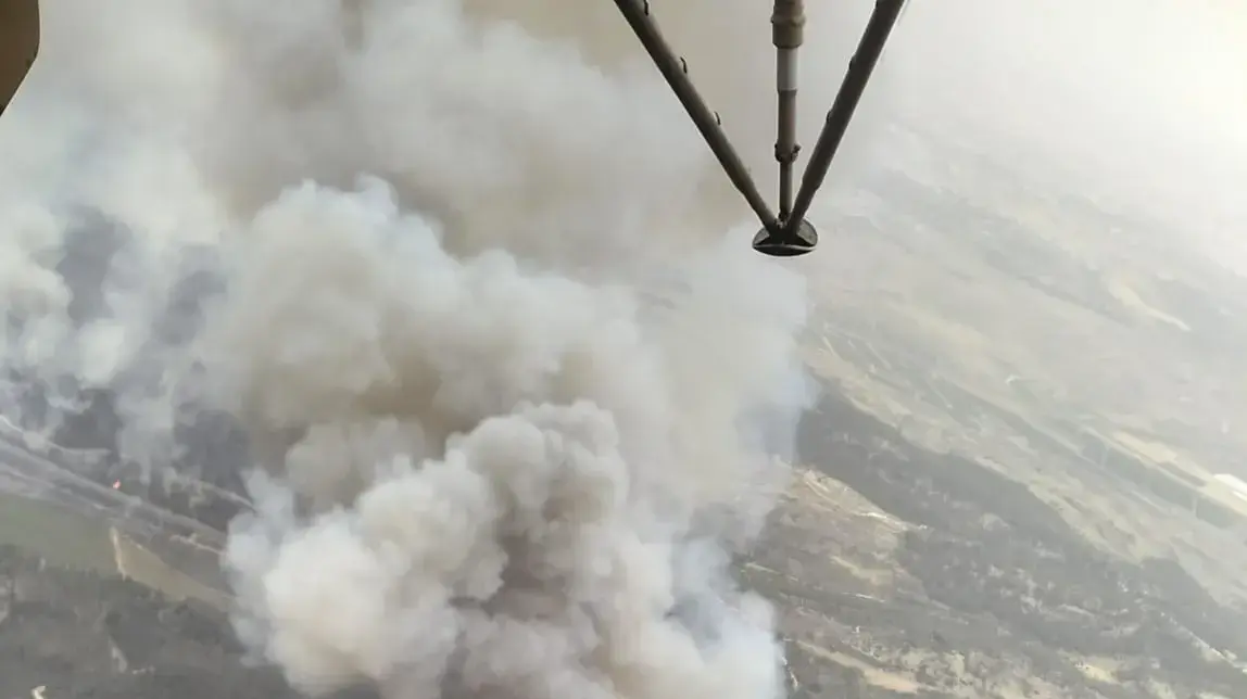 סיוע חיל האוויר בכיבוי השריפות, 30 באפריל 2025 סיוע חיל האוויר בכיבוי השריפות, 30 באפריל 2025