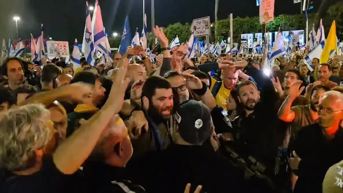 עימותים בהפגנה ברעננה, 3 במאי 2025