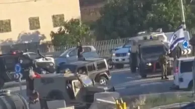 תיעוד מזירת אירוע פיגוע הירי בחברון, 7 במאי 2025 תיעוד מזירת אירוע פיגוע הירי בחברון, 7 במאי 2025