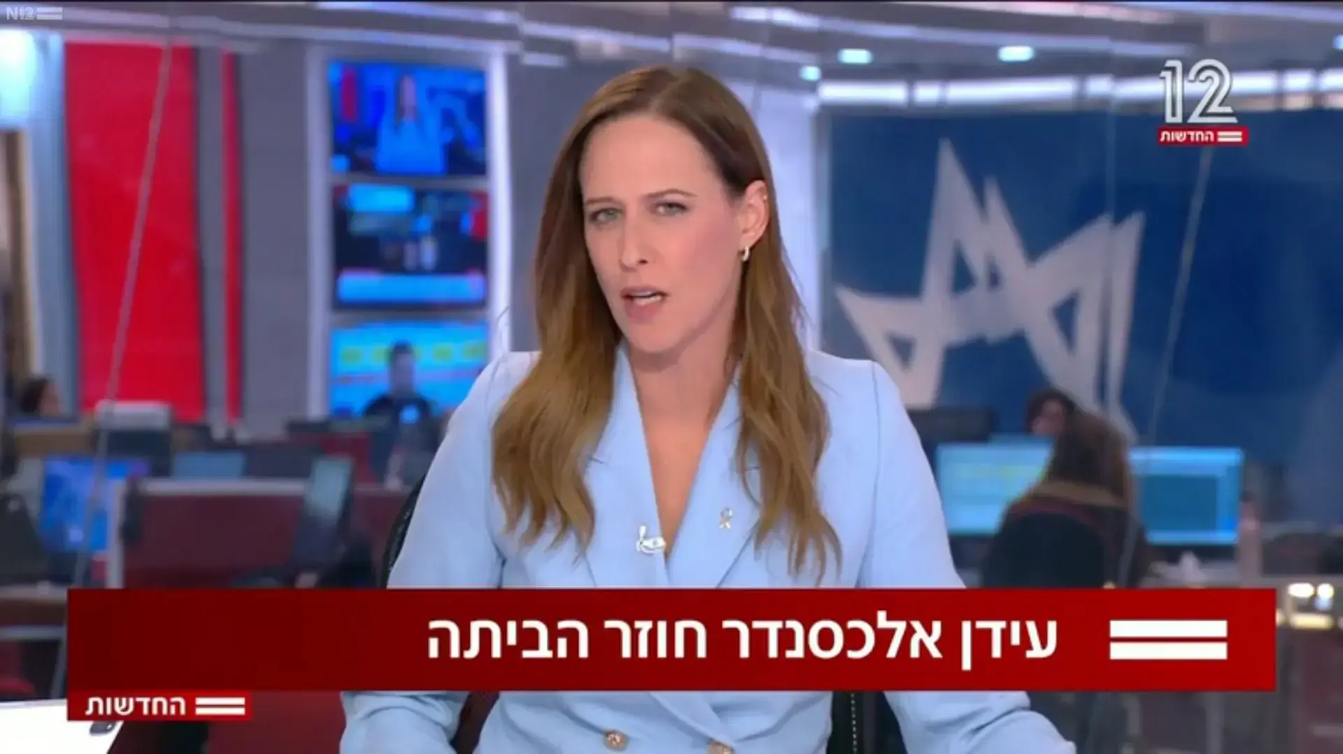 יונית לוי, מהדורת חדשות 12 יונית לוי, מהדורת חדשות 12
