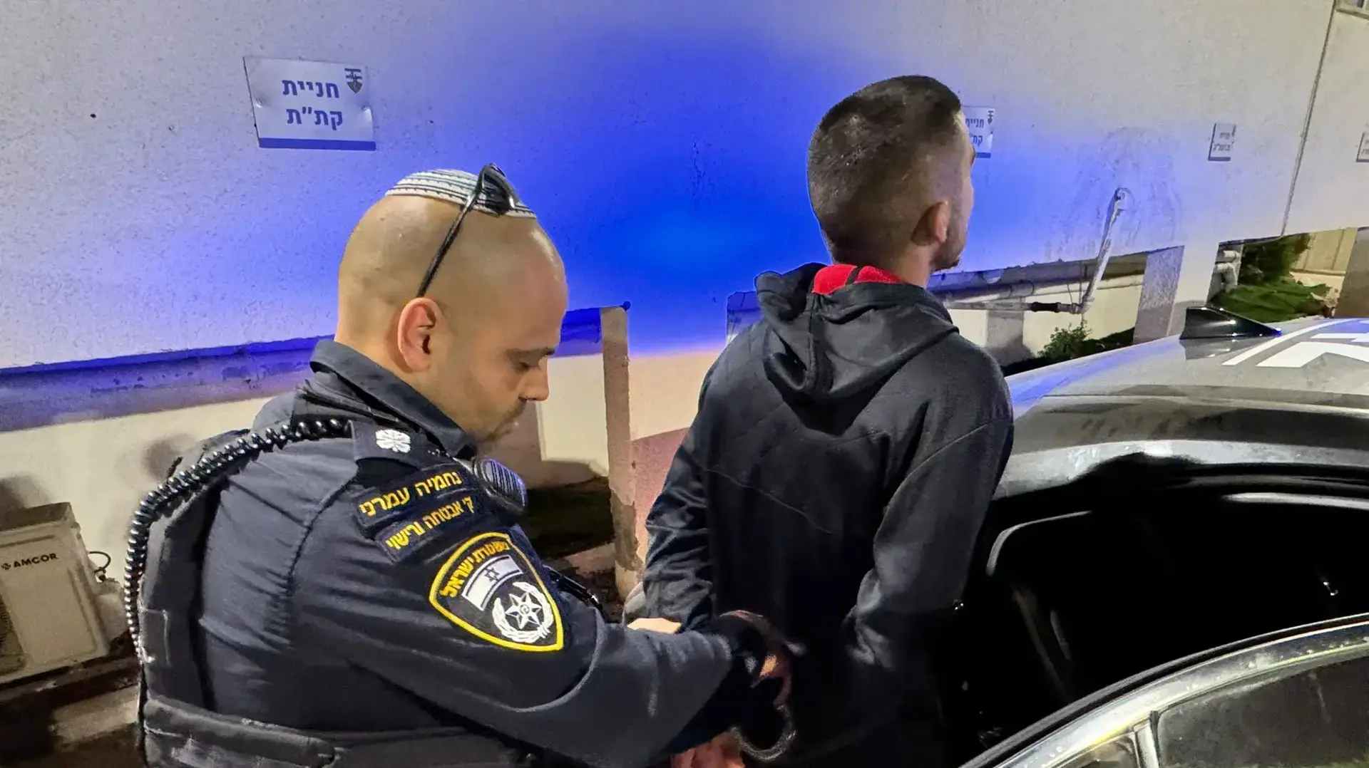 נתפס החשוד שירק על קצינת צה"ל ברמת-גן. 18 במאי 2025. נתפס החשוד שירק על קצינת צה"ל ברמת-גן. 18 במאי 2025.