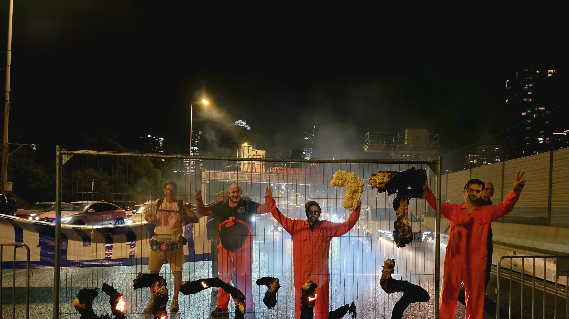 כביש איילון צפון חסום, 21 במאי 2025 כביש איילון צפון חסום, 21 במאי 2025
