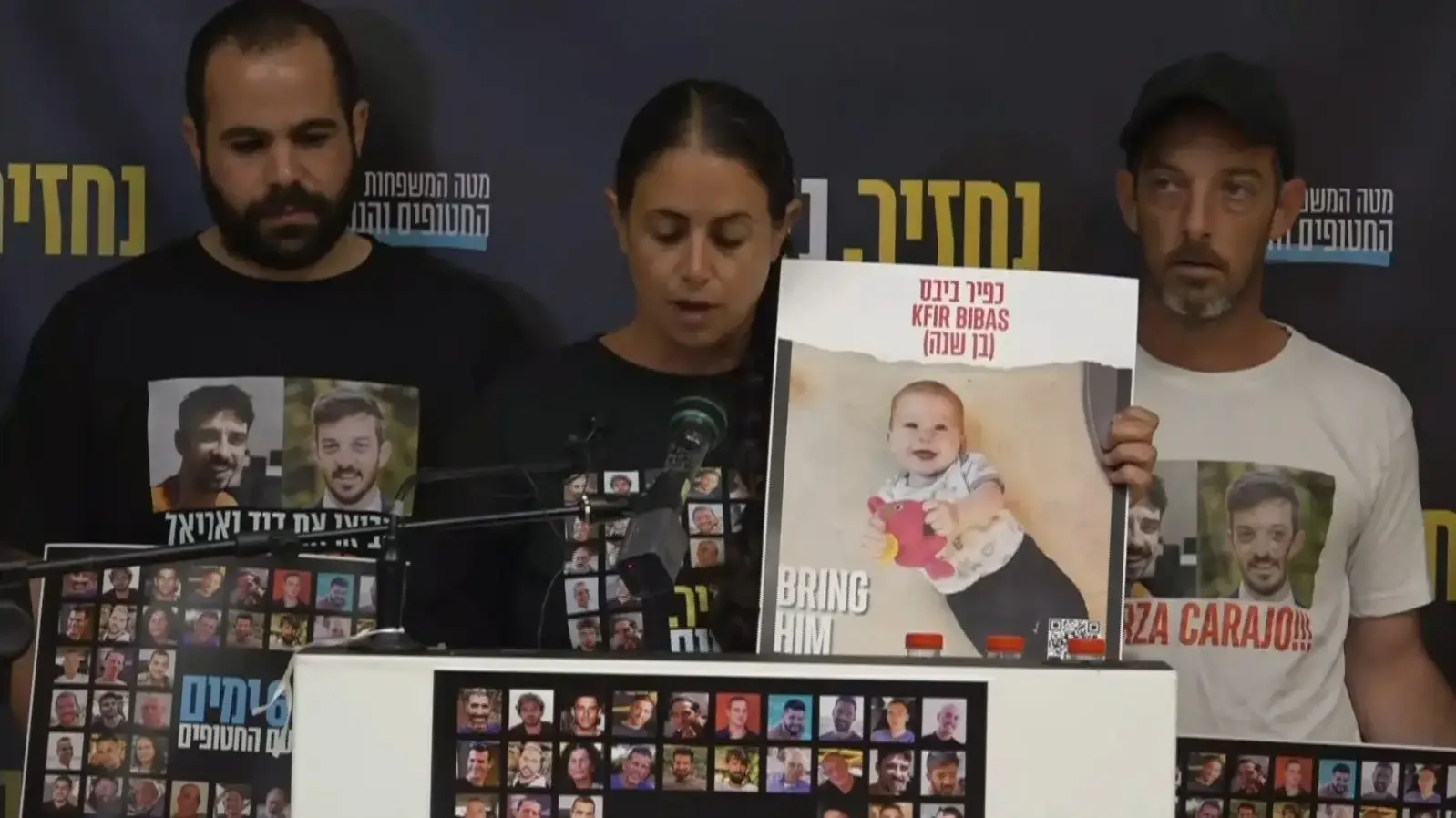 הצהרת נציגי משפחות החטופים ושורדי שבי בציון יום ה-600 הצהרת נציגי משפחות החטופים ושורדי שבי בציון יום ה-600
