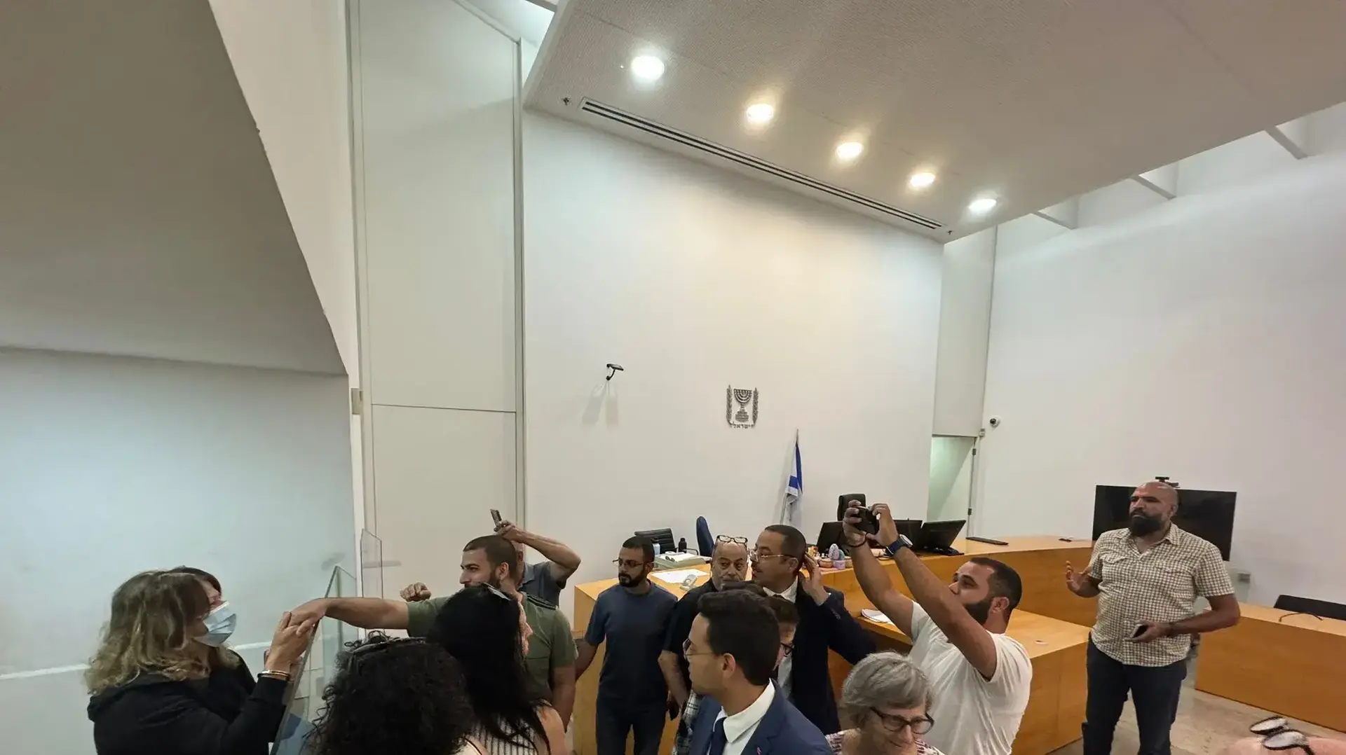 סנאא דקה בדיון להארכת מעצרה. 30 במאי 2025 סנאא דקה בדיון להארכת מעצרה. 30 במאי 2025