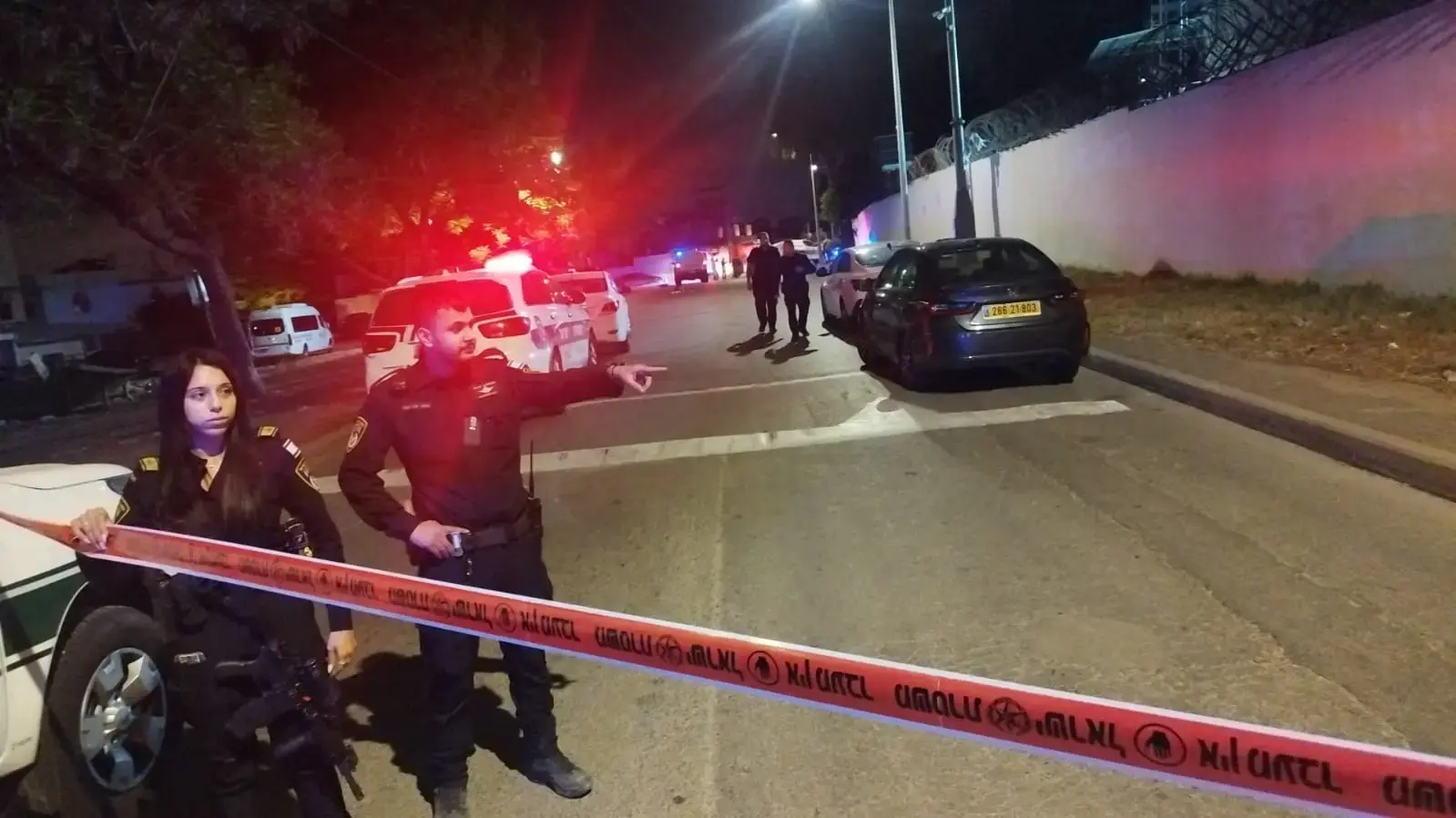 אירוע ירי ברחוב בלוד בו נפגעו שני תושבי המקום. 2 ביוני 2025