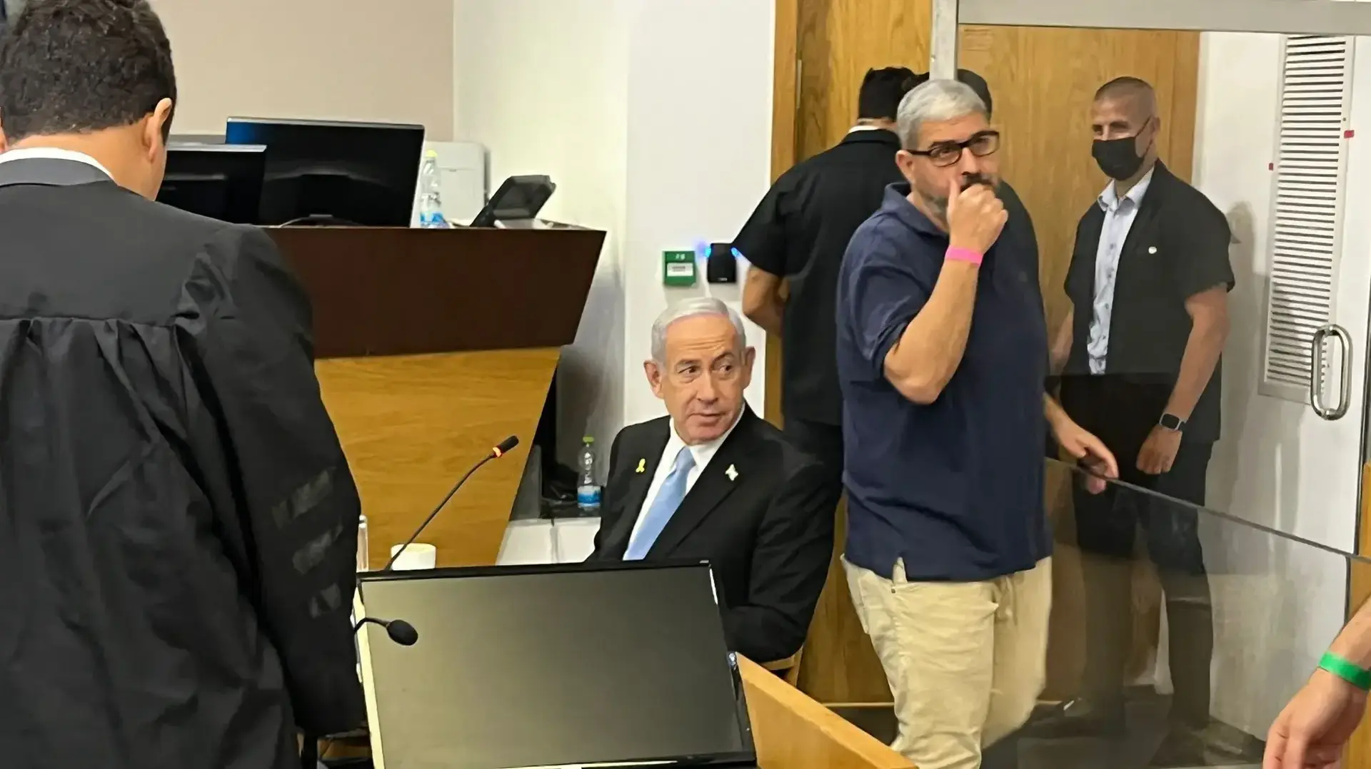 משפט נתניהו, ביהמ"ש מחוזי תל אביב. 4 ביוני 2025 משפט נתניהו, ביהמ"ש מחוזי תל אביב. 4 ביוני 2025