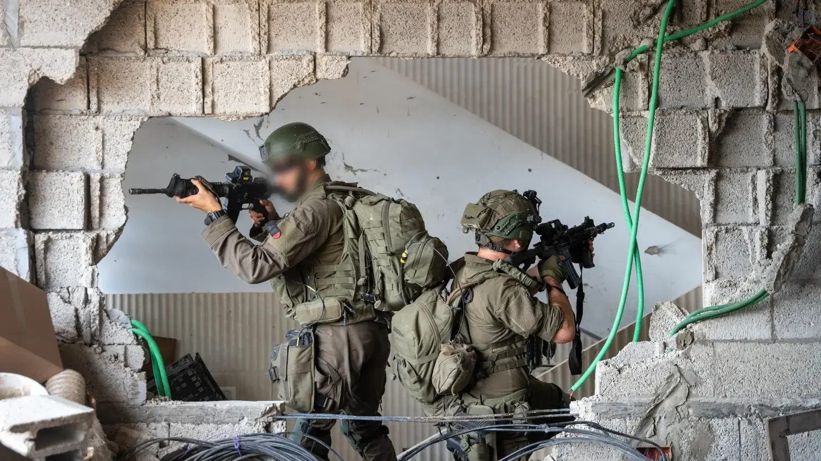 פעילות צוות הקרב של חטיבת הנח״ל בצפון רצועת עזה