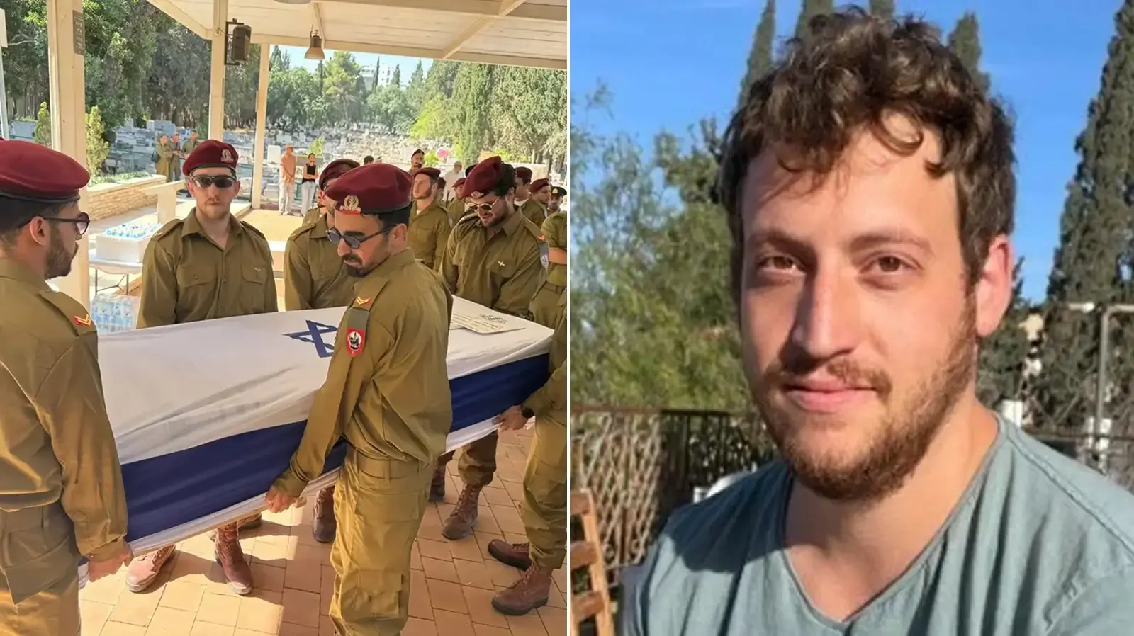 הלווית החייל אלון פרקס הלווית החייל אלון פרקס